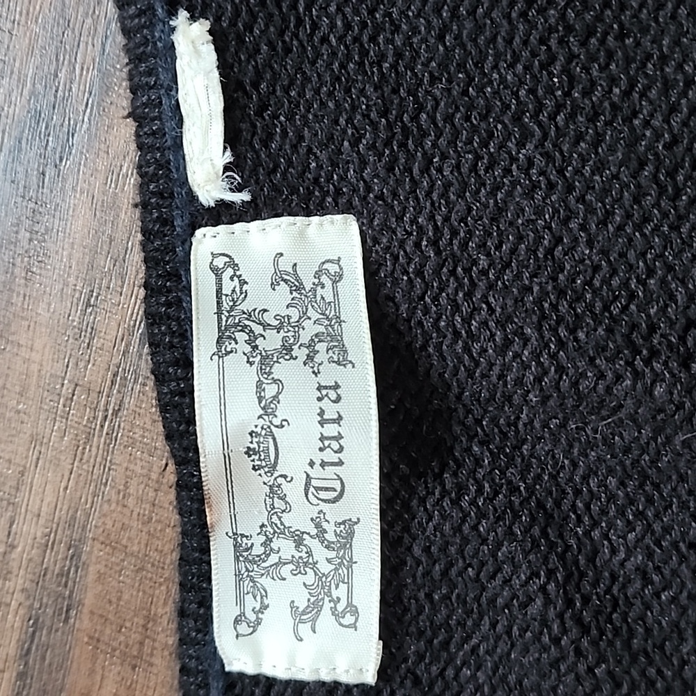 Vintage Tiara Halloween Fall Sweater Vest - Picture 5 of 12